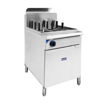 PC150-9LPG - V Pan LPG 9 Baskets Pasta and Noodle Cooker