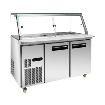 Thermaster Cold Salad & Noodle Bar 4x1/1 GN Pans PG150FA-XG