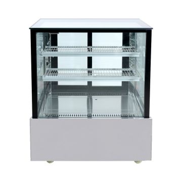 
2NDs: Bonvue Black Trim Square Glass Cake Display 2 Shelves SSU90-2XB-NSW1846
