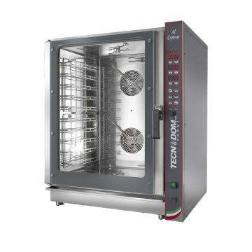 TDC-10VH TECNODOM by FHE  5 Tray Combi Oven front angled