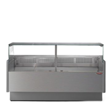 TMDR-0920B Serie MR 2000mm Wide Deli Display with Storage and Castors