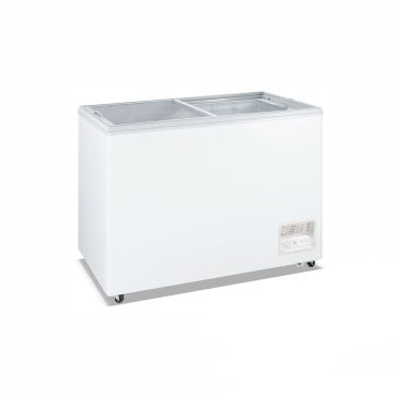 Heavy Duty Chest Freezer with Glass Sliding Lids - WD-400F