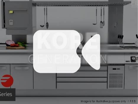 Fagor Kore 900 Series Bench Top Electric Chargrill B-E910