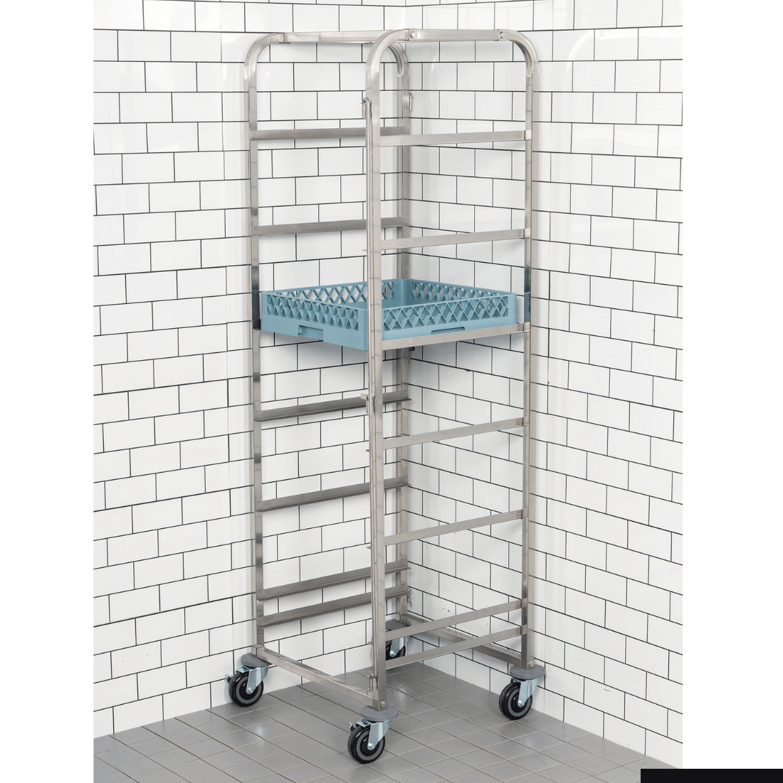 Modular System Dishwasher Basket Trolley 6 Tray
