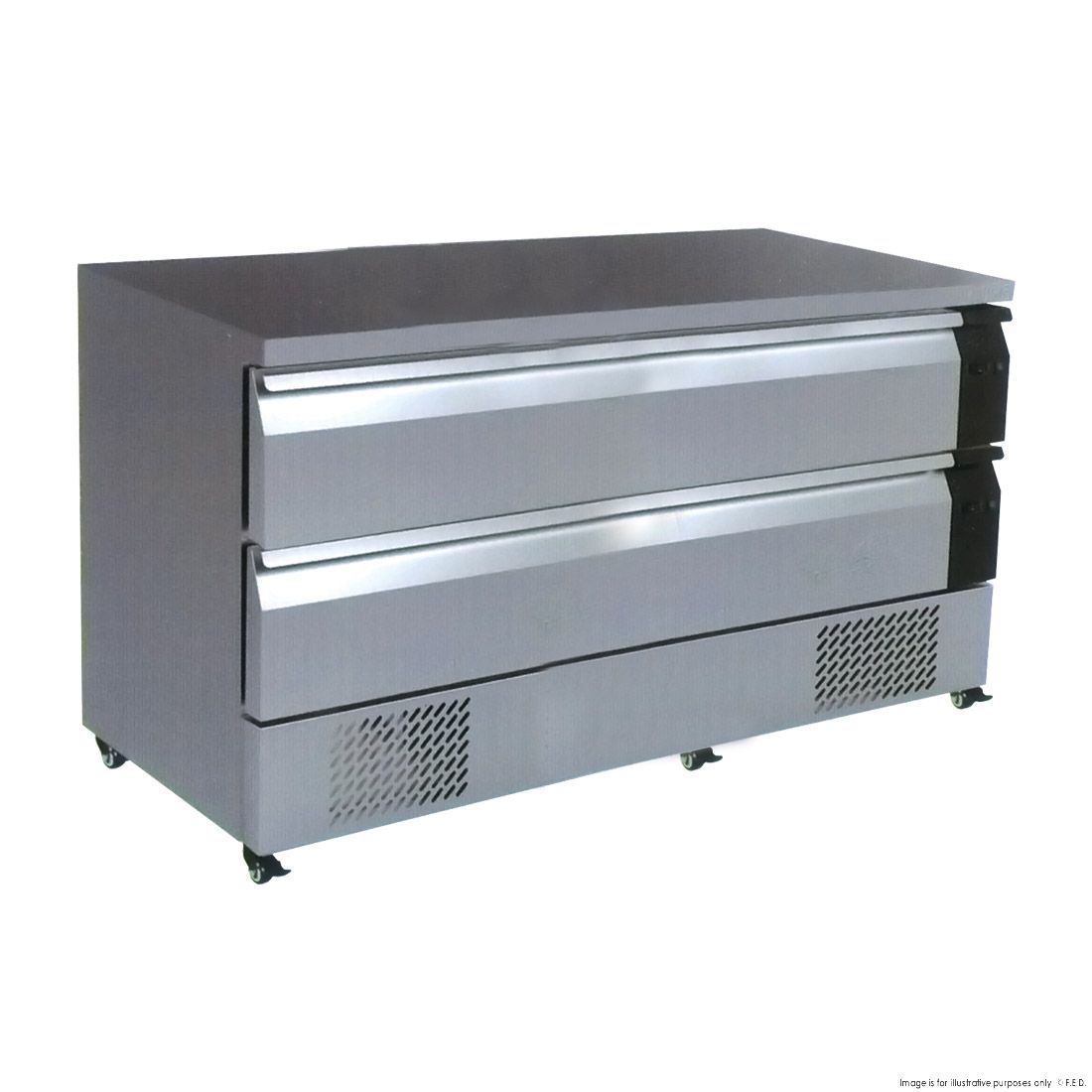 Thermaster Flexdrawer counter 265L CBR2-3
