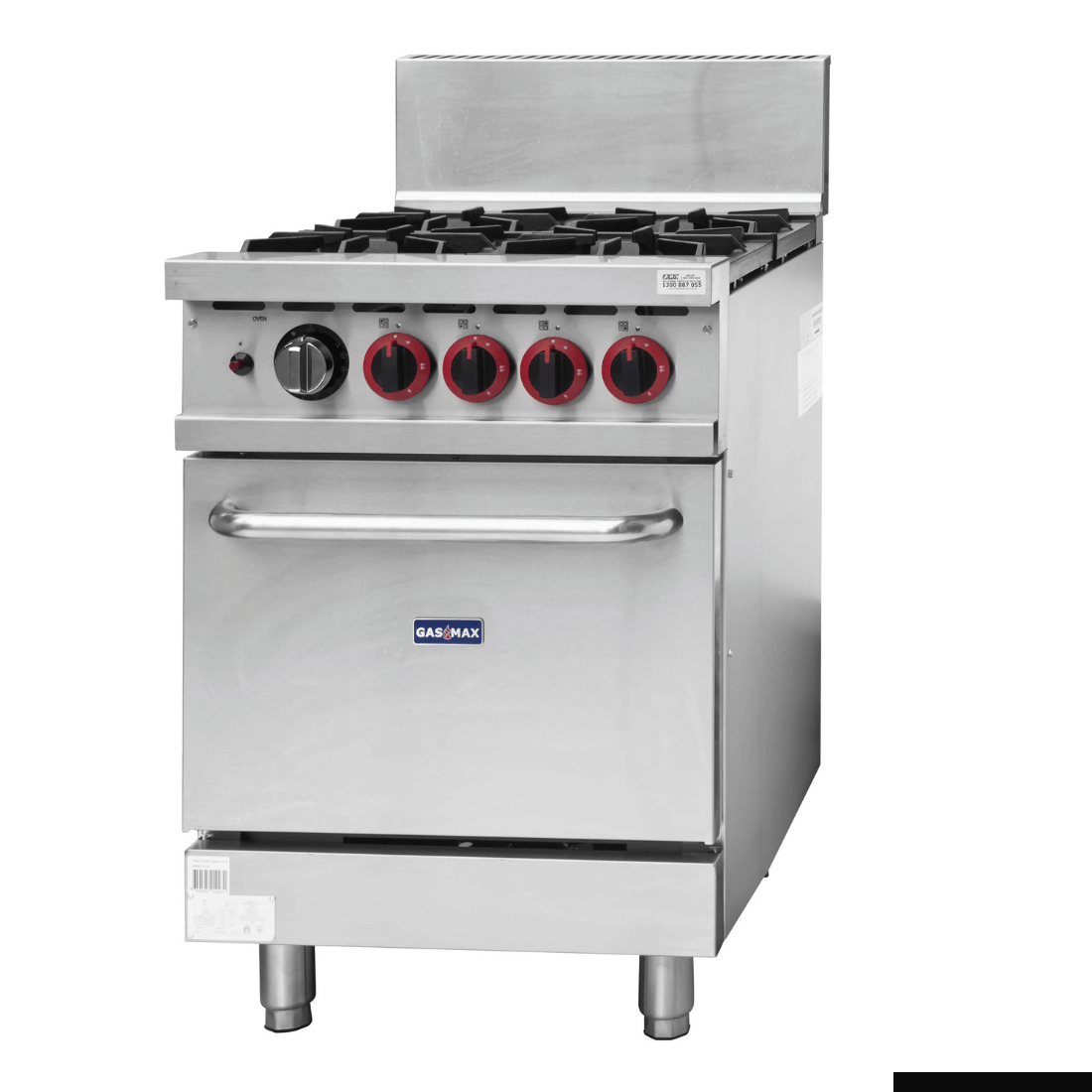 Gasmax 4 Burner With Oven Flame Failure - GBS4TSLPG