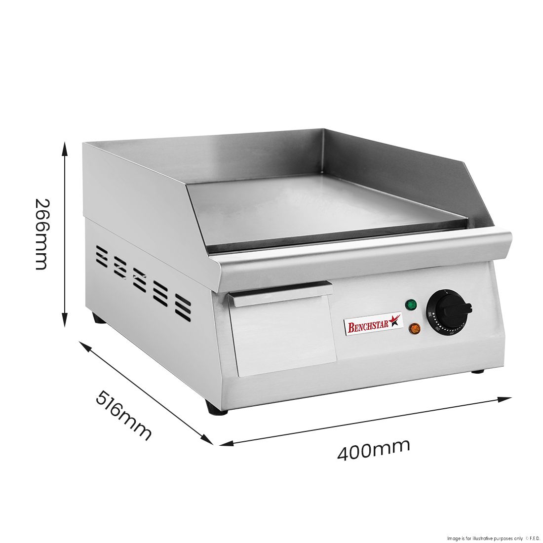 MAX~ELECTRIC Griddle - GH-400E