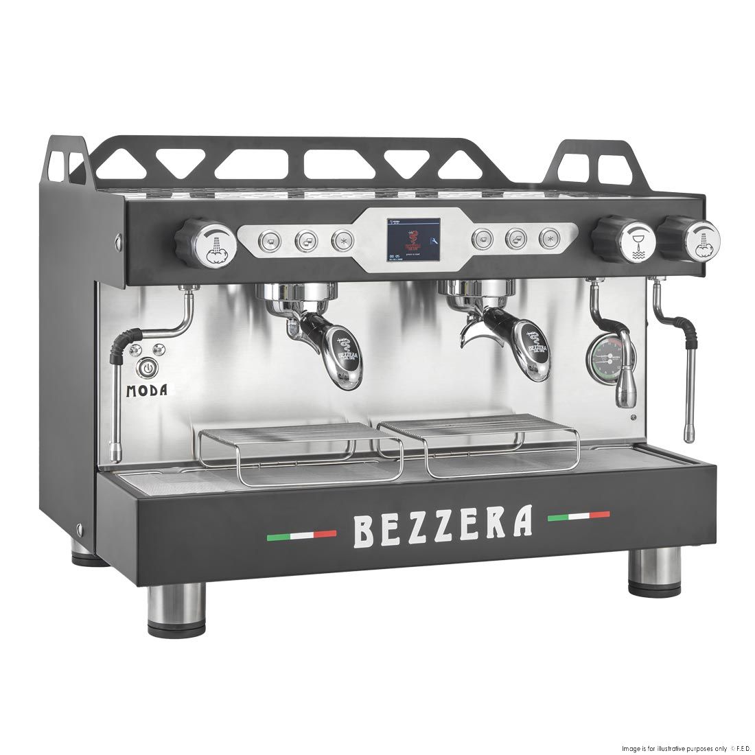 Bezzera 2 Group Moda DE PID Espresso Machine