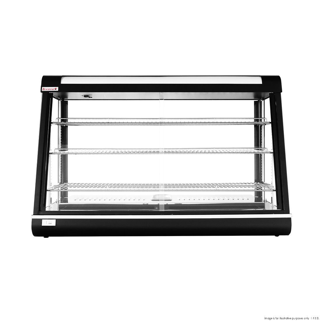 Benchstar Pie Warmer and Hot Food Display 100 Pies PW-RT/1200/1E