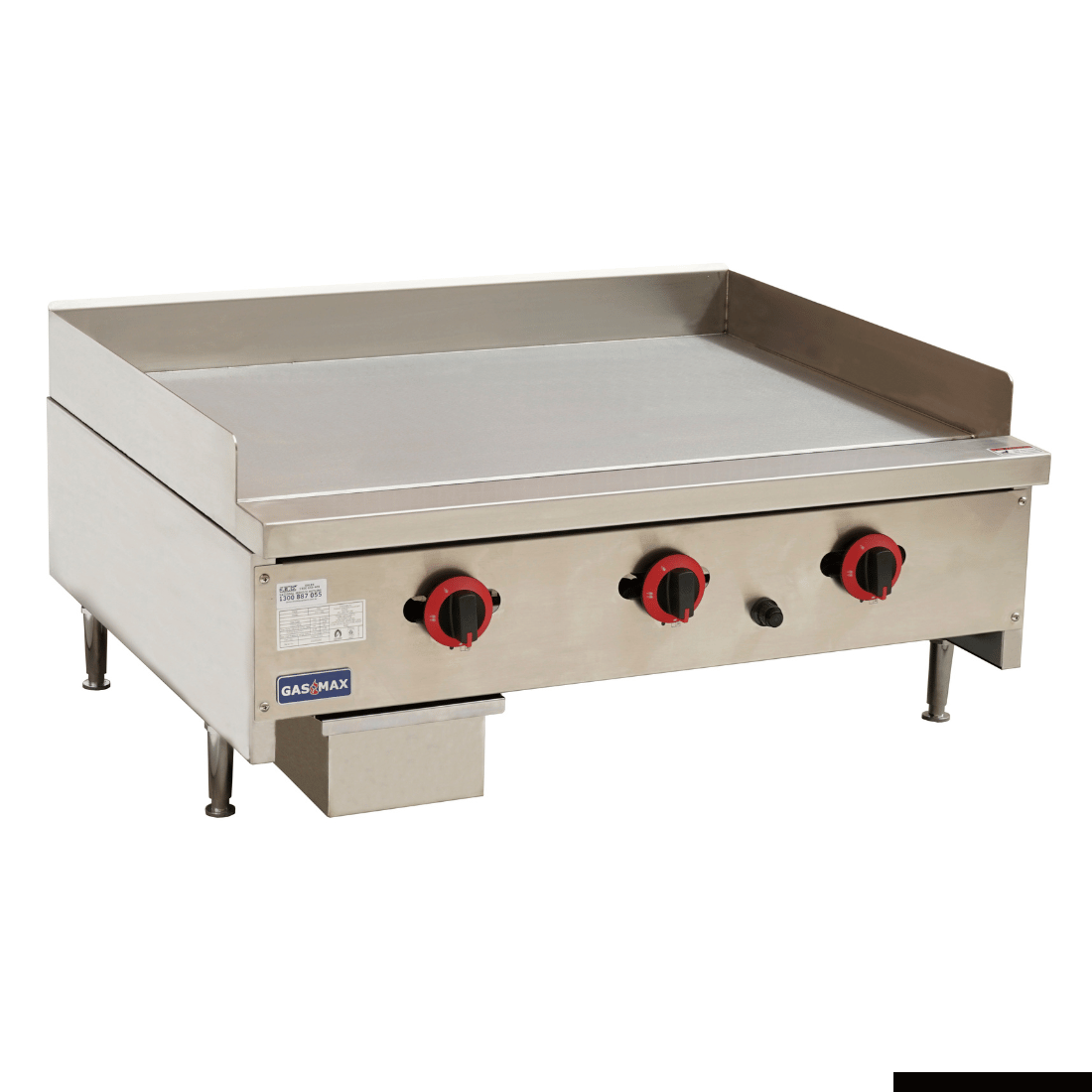 Gasmax Three Burner Griddle LPG - RGT-36ELPG