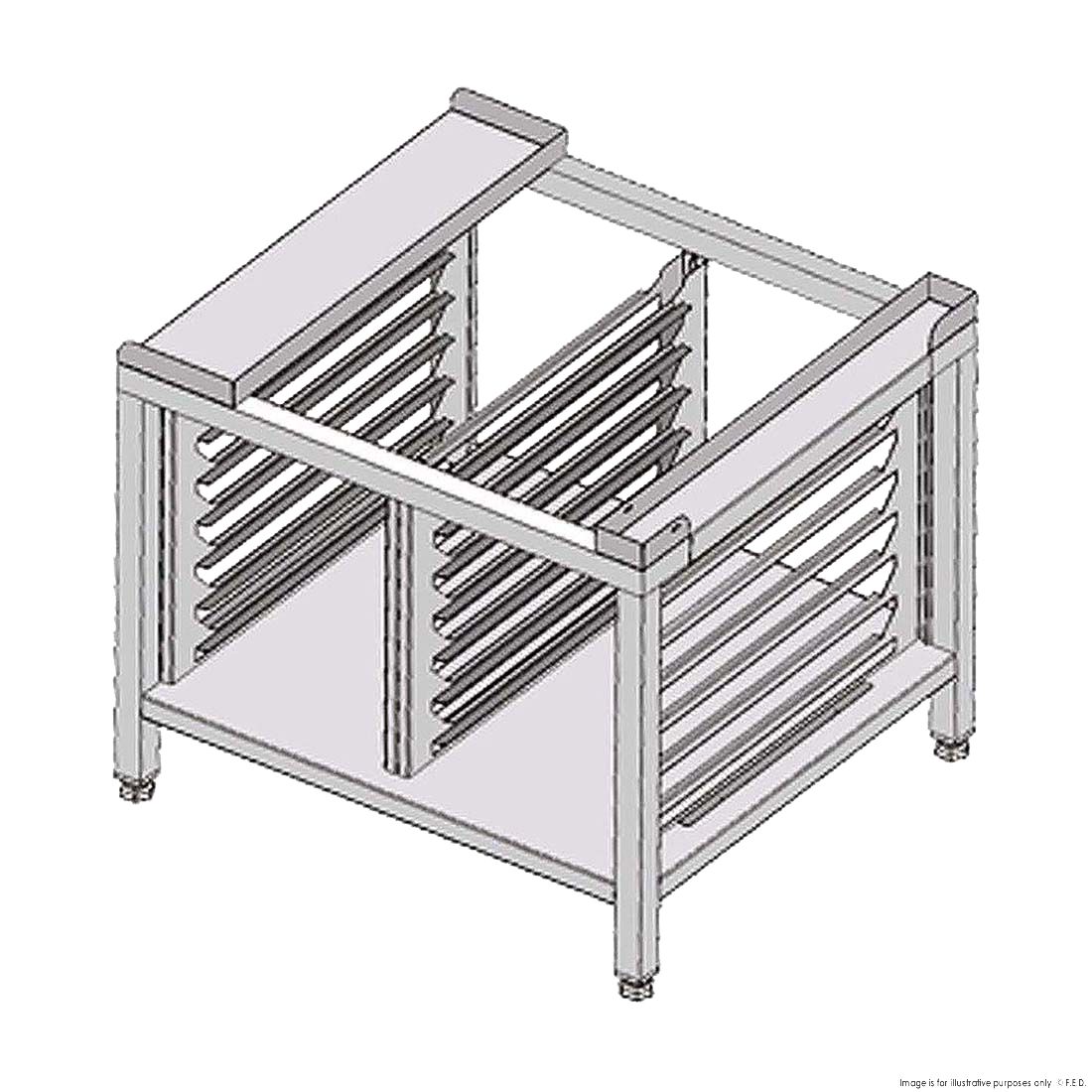 Fagor Stand with 12 sets of Guides SH-11-B