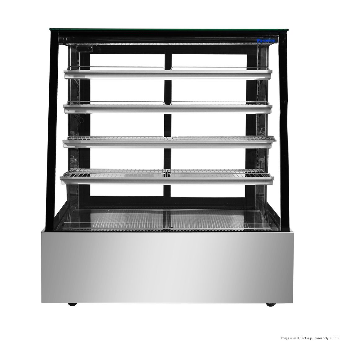 Bonvue Deluxe Chilled Display Cabinet 1200x800x1350 - SLP840C