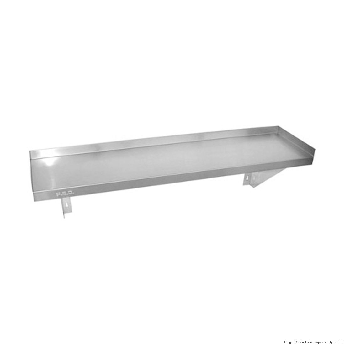 1500mm Solid Wallshelf