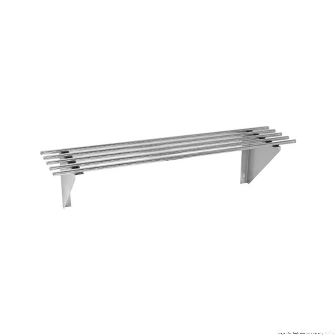 Pipe Wallshelf 900mm