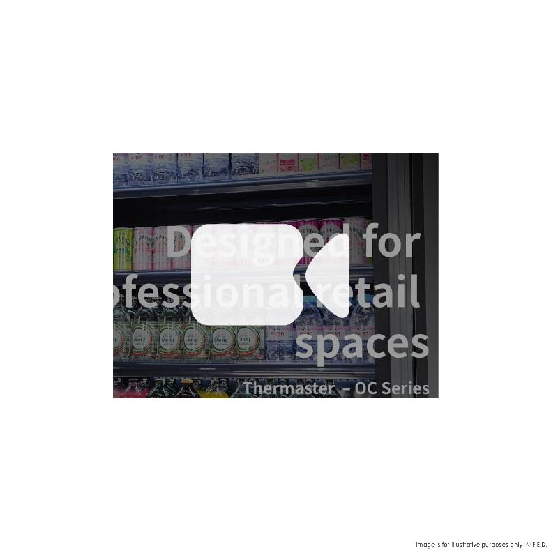 Thermaster Supermarket Open Beverage Display - OC-1830B