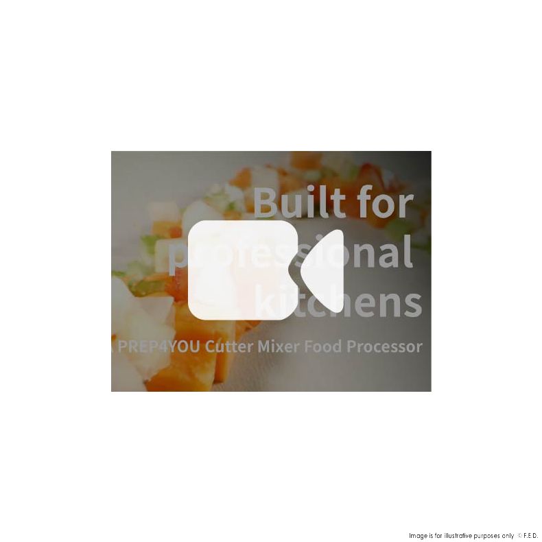 DITO SAMA PREP4YOU Cutter Mixer Food Processor 1 Speed 2.6L Copolyester Bowl P4U-PS2