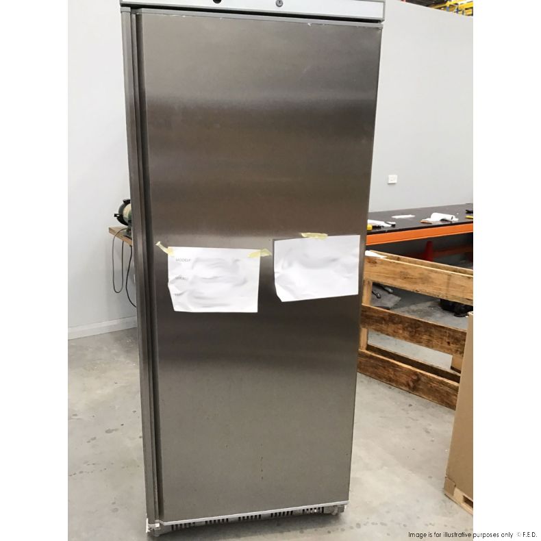 Second Hand Thermaster Single Door Fridge HR600 S/S front