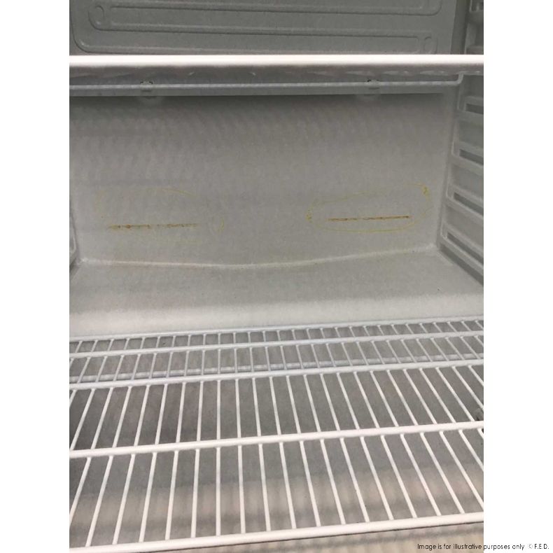 Second Hand Thermaster Single Door Fridge HR600 S/S stain inside
