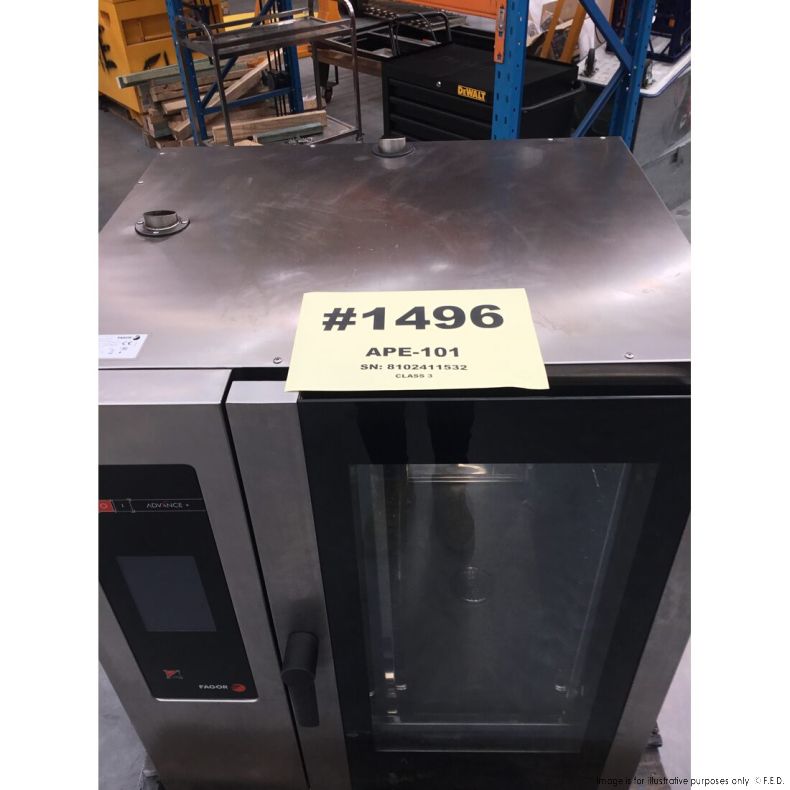 2NDs: Fagor Advanced Plus Electric 10 Trays Combi Oven APE-101-NSW1496