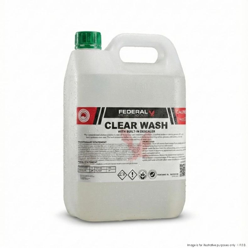 CLEAR WASH DISHWASHER CHEMICAL 5LT - DH-WS5L
