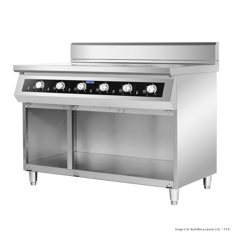 Electmax 700 Series Induction 6-Burner Cooker with Splashback EIC7-1200P