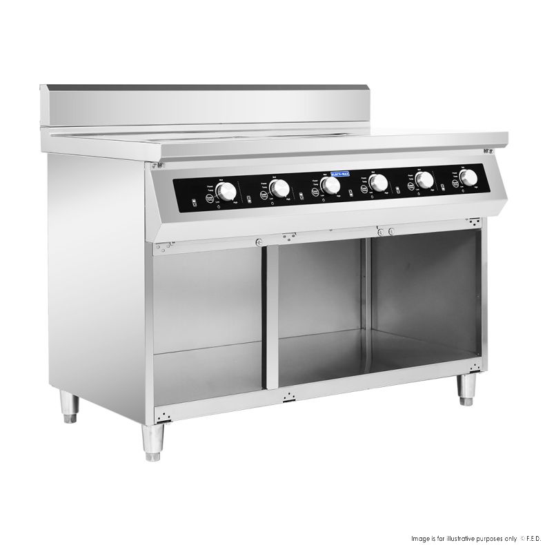 Electmax 700 Series Induction 6-Burner Cooker with Splashback EIC7-1200P