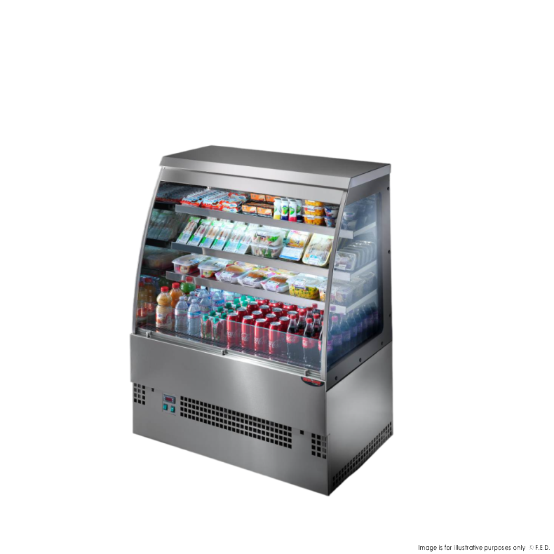 Tecnodom EVO Grab'n Go Self-Serve Curve Display TDEVO-150S