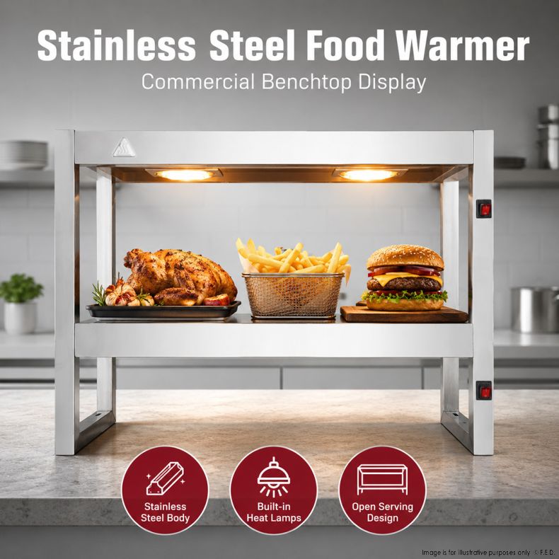 Benchstar Commercial Food Warmer with 4 Lamps –&nbsp;FW4L-092