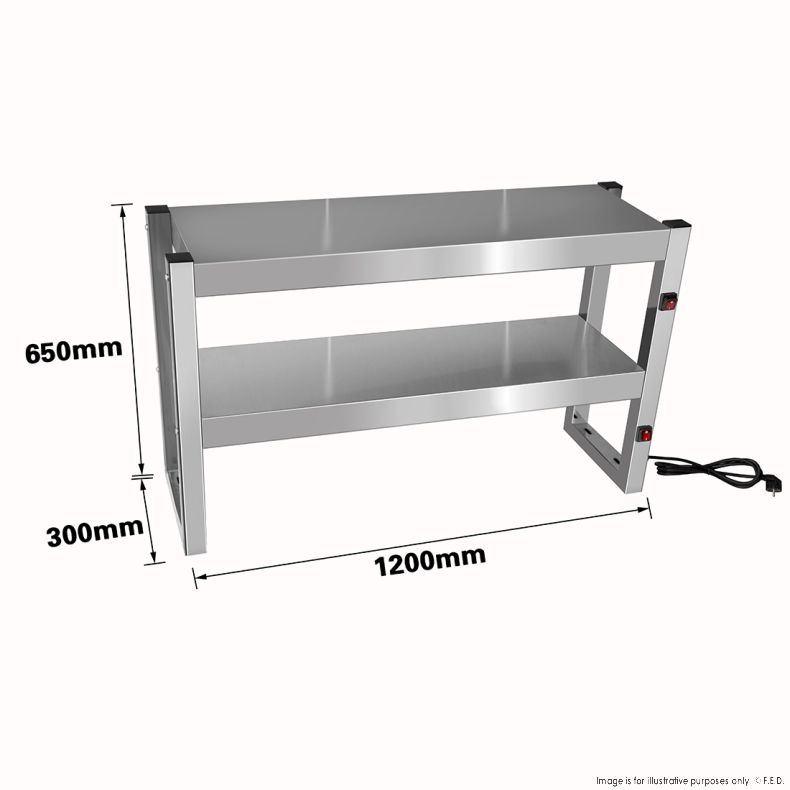 Benchstar Commercial Food Warmer with 6 Lamps –&nbsp;FW6L-122