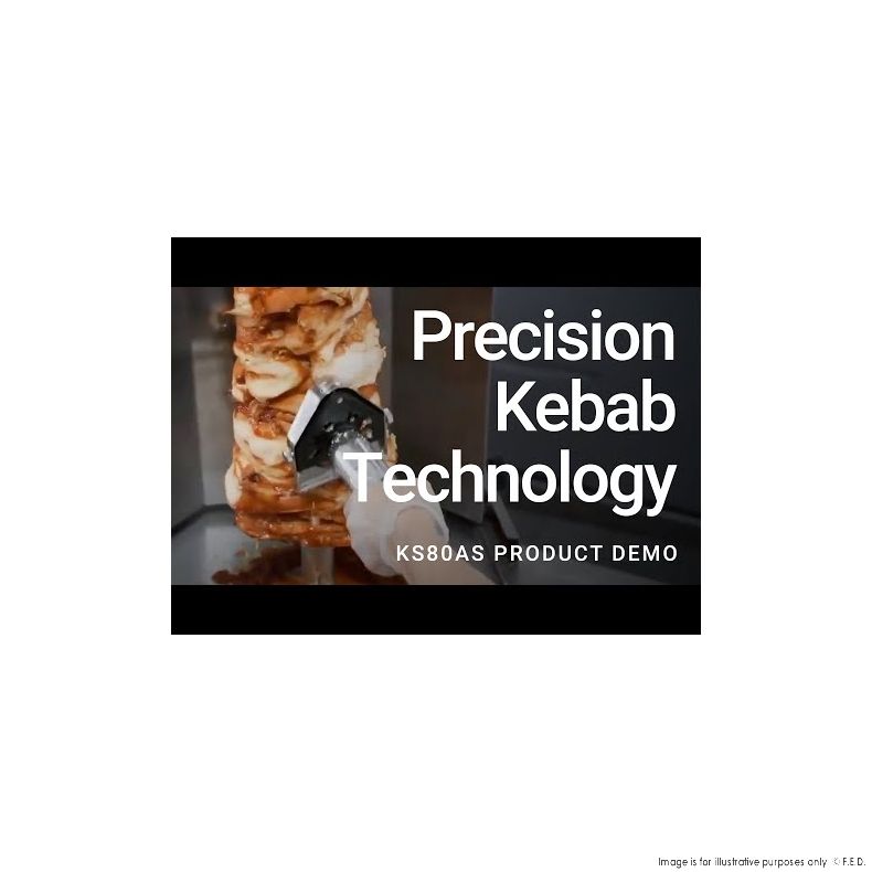 Heavy Duty Stainless Steel Electric Kebab Knife KS80AS