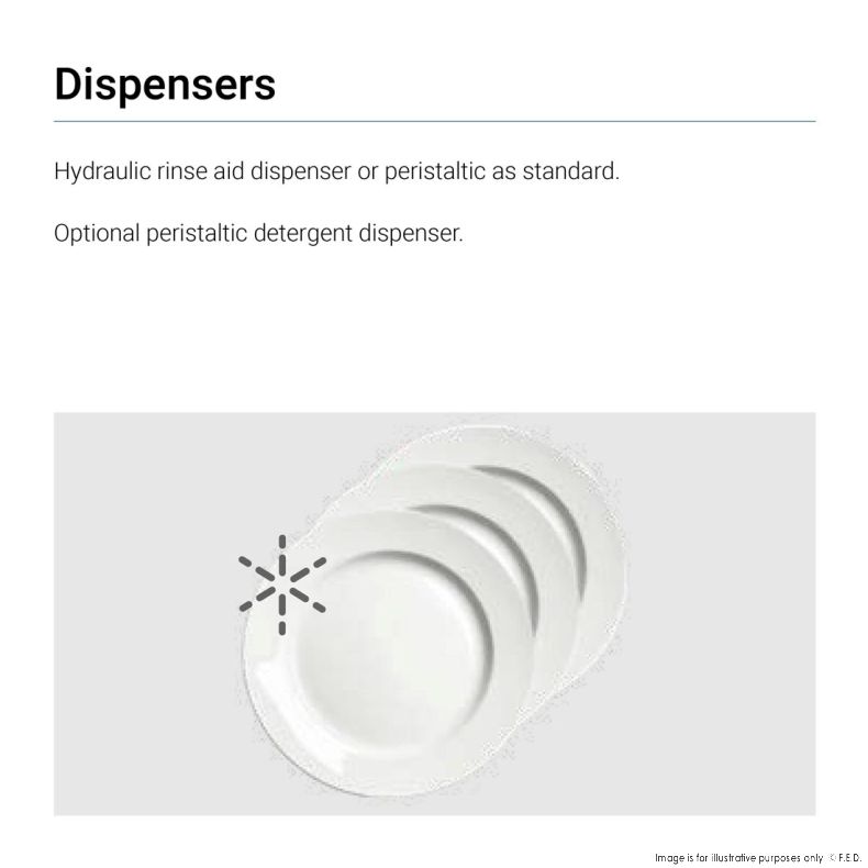 Fagor iNova pass-through dishwasher WHC-502TBD commercial hood dishwasher for sale Australia