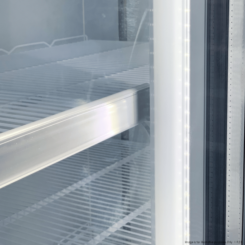Double Door Supermarket Fridge - LG-1000BGBM