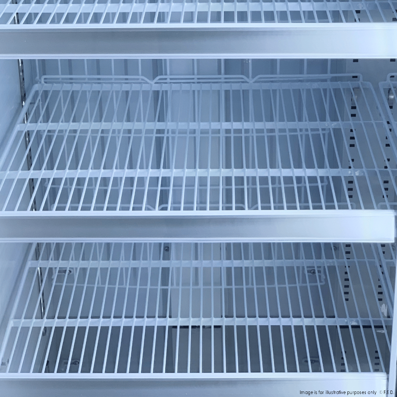 Thermaster Double Door Supermarket Fridge - LG-1000BGBM