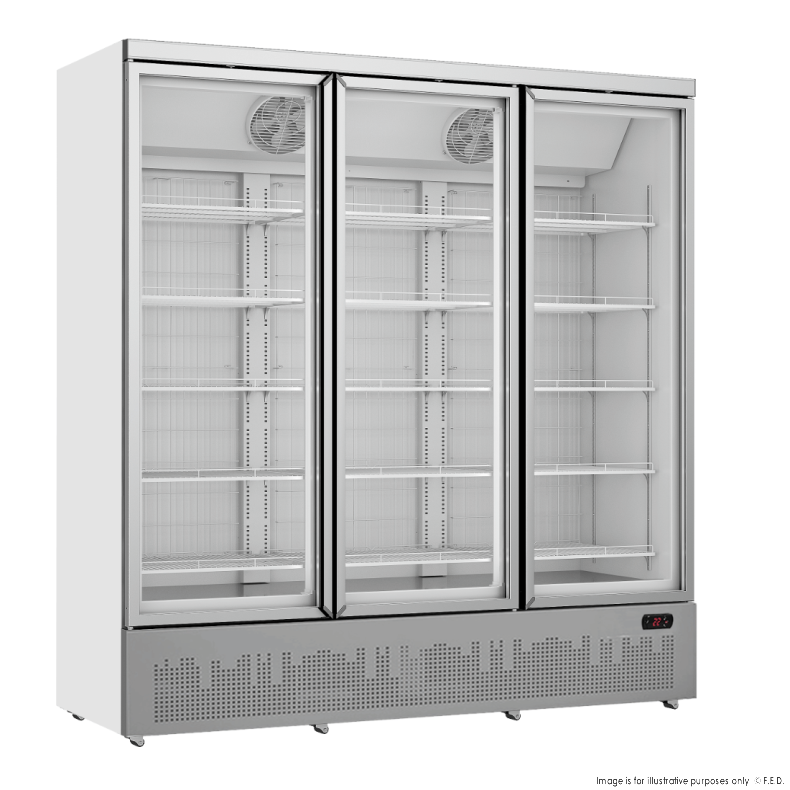 Triple Door Supermarket Freezer - LG-1500GBMF | Commercial Refrigeration