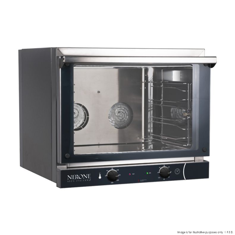 TDE-4CGN TECNODOM Nerone EKO 4x GN 1/1 Tray Convection Oven main product photo