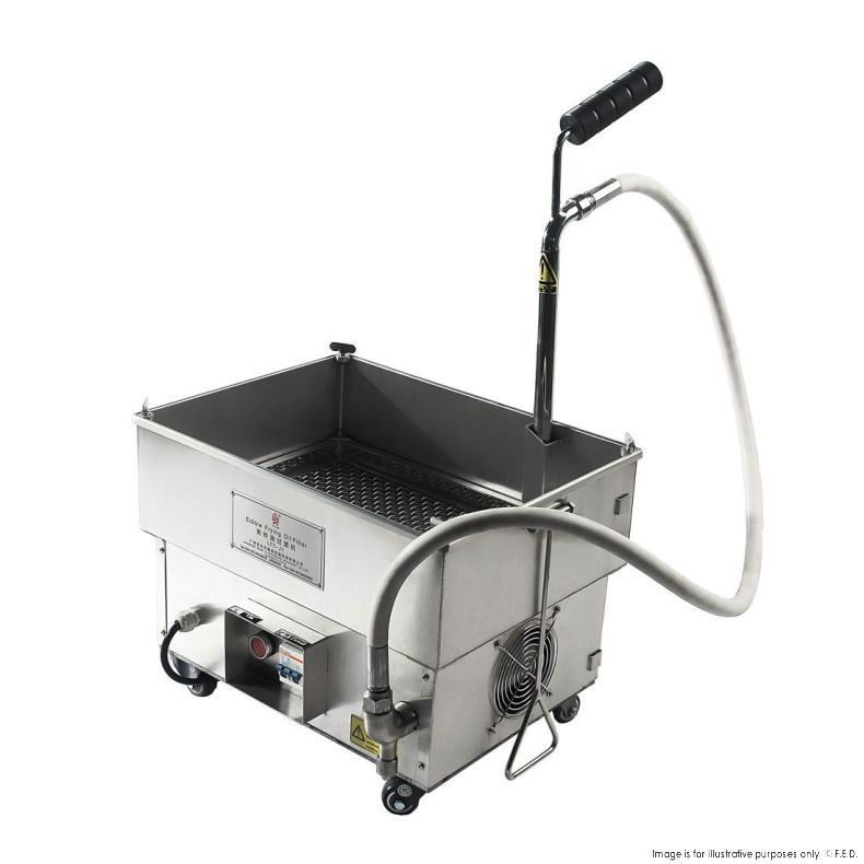 2NDs: Frymax Oil filter cart - LG-20E-SA6-Feb main product photo