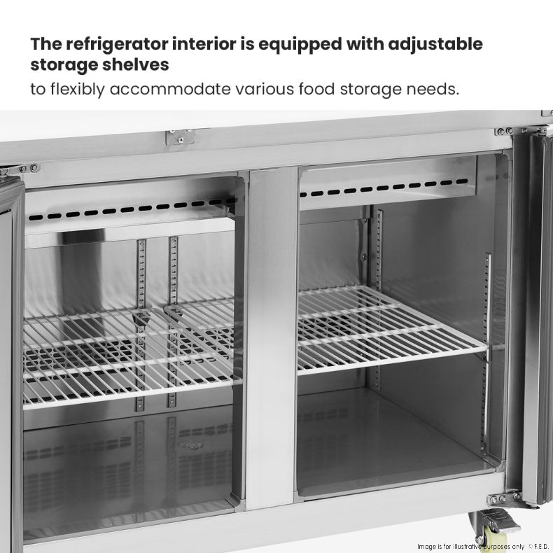 Thermaster Cold Salad & Noodle Bar 5x1/1 GN Pans - PG180FA-XG
