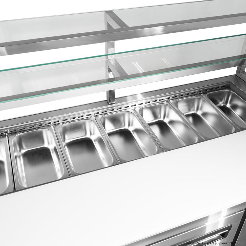 Thermaster two door Deluxe Sandwich Bar - SCB/15
