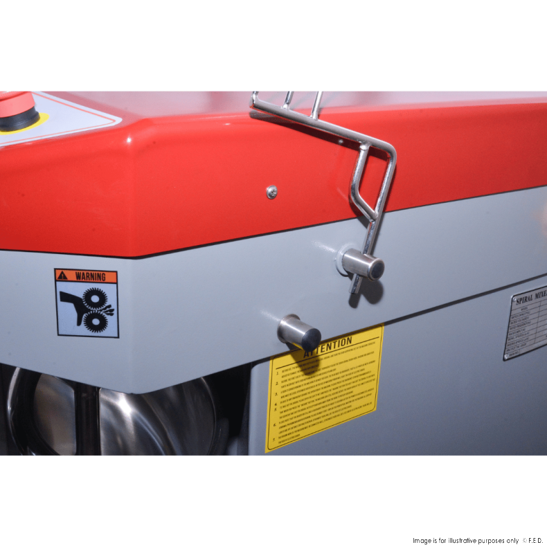 Tyron Fixed Head Heavy Duty 55L Spiral Mixer – SCP55