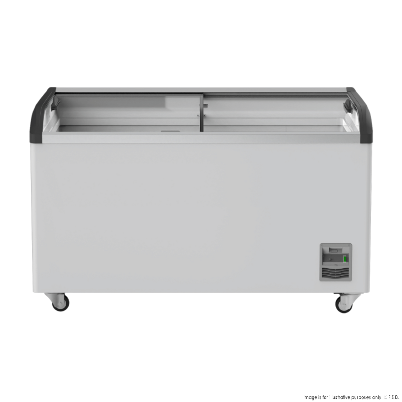 Thermaster Heavy Duty Supermarket Glass Sliding Lid Freezers 506L - SD-506K main product photo