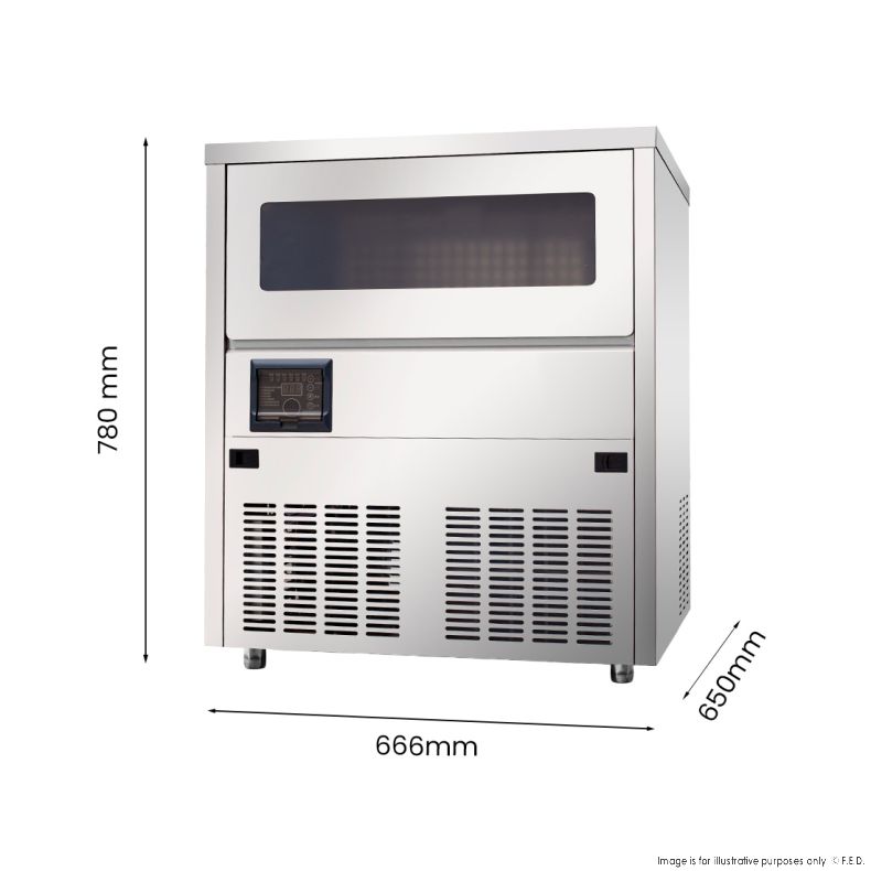Blizzard Under Bench Ice Maker - Air Cooled - SN-101B