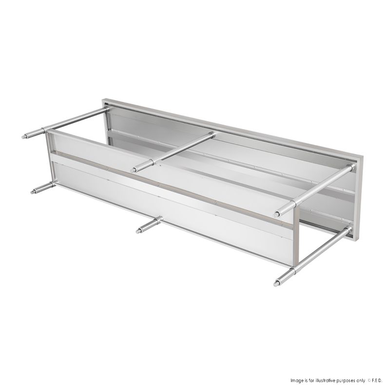 WB7-2400/A Stainless Steel Workbench