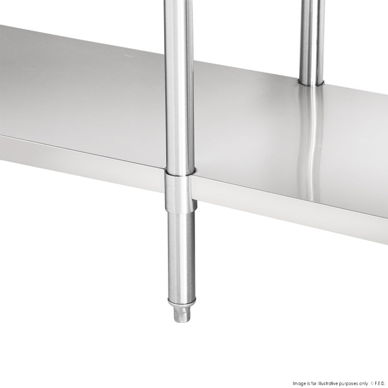 WB7-2400/A Stainless Steel Workbench
