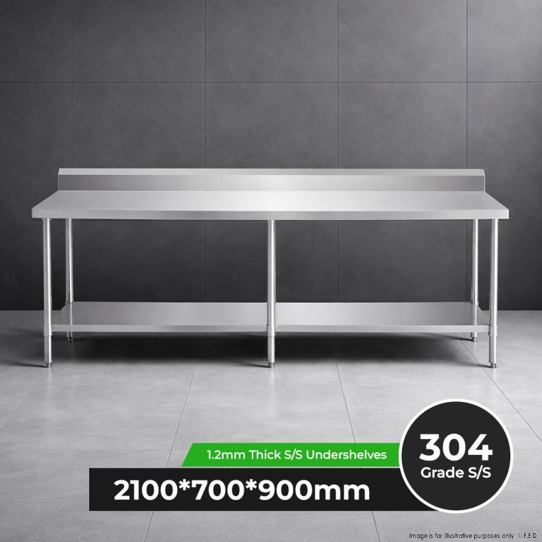 WBB7-2100/A Workbench with Splashback
