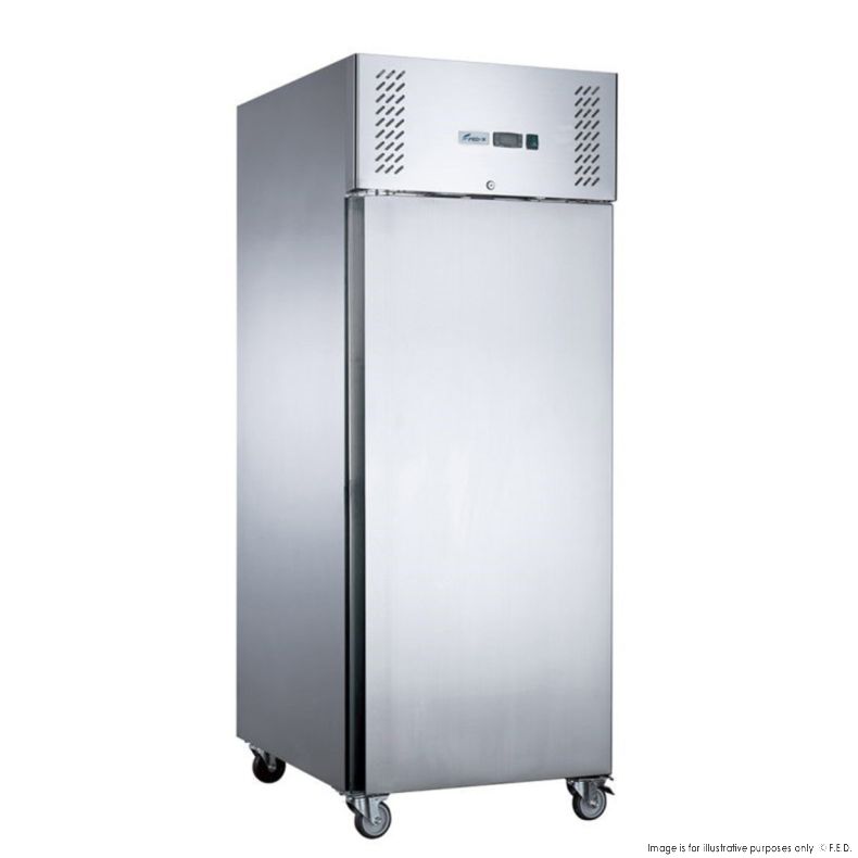 FED-X S/S Single Full Door Upright Fridge - XURC600SFV main product photo