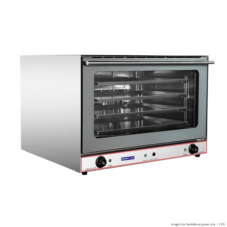ConvectMax Heavy Duty Stainless Steel Convection Oven w/ Press Button Steam YXD-8A/15E