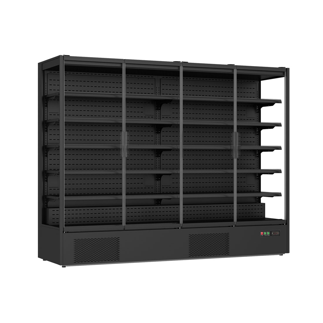 Thermaster DC-250B Supermarket Panorama 4 Door Chiller Display