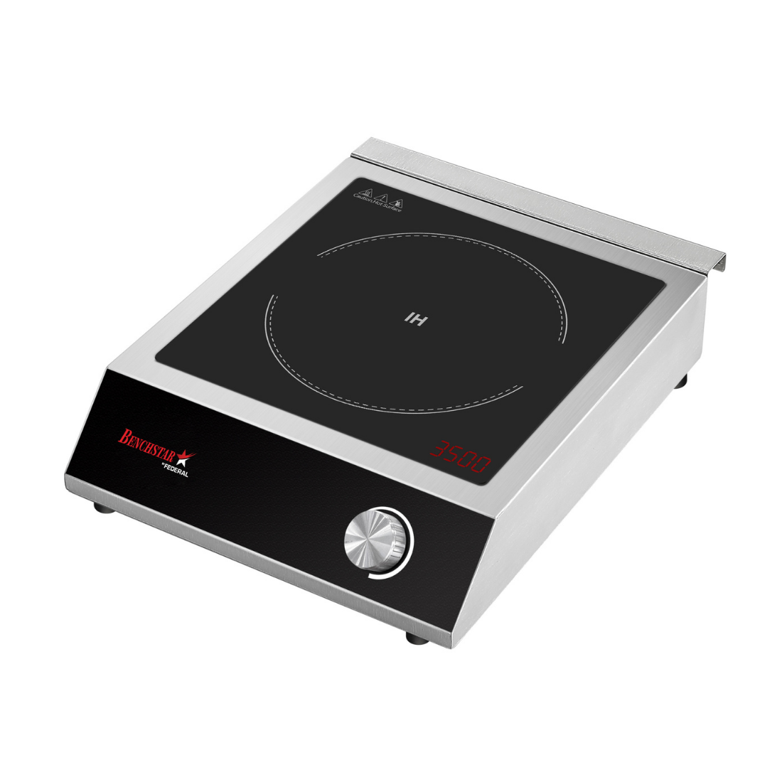 Benchstar EIC350M-1 Commercial Heat-resistant Ceramic Glass Hob Induction Plate