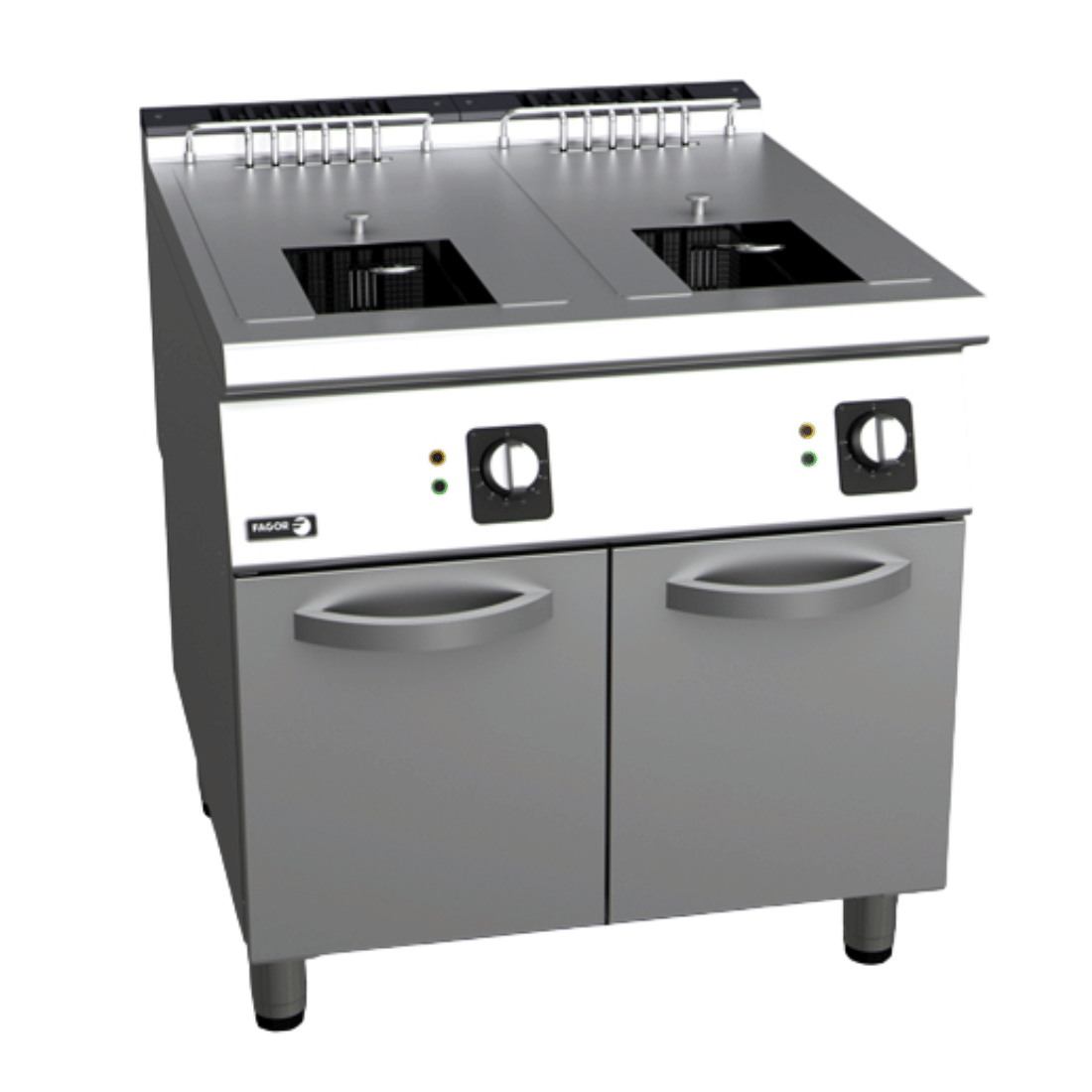 Fagor F-E9221 Kore 900 Electric Fryer with 2x21L Tank and 4 Baskets