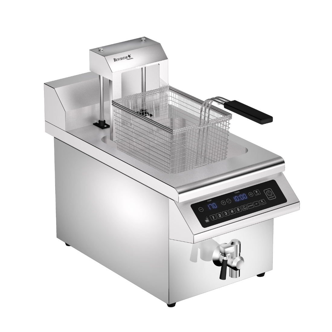 Benchstar IF3500S-AL Single Tank Auto Lifting Induction Fryer